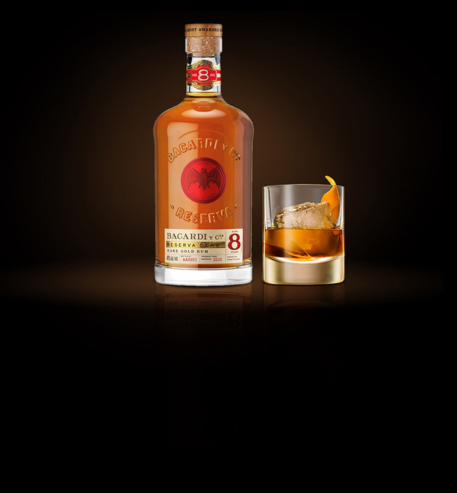 The BACARDÍ Rum Old Fashioned Cocktail